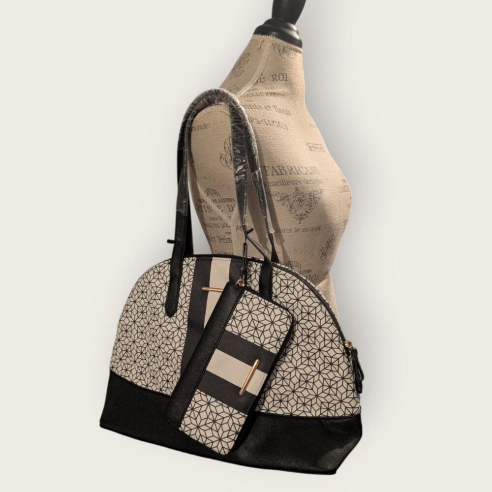 Time and Tru Womens 3 in 1 Satchel Bag Set